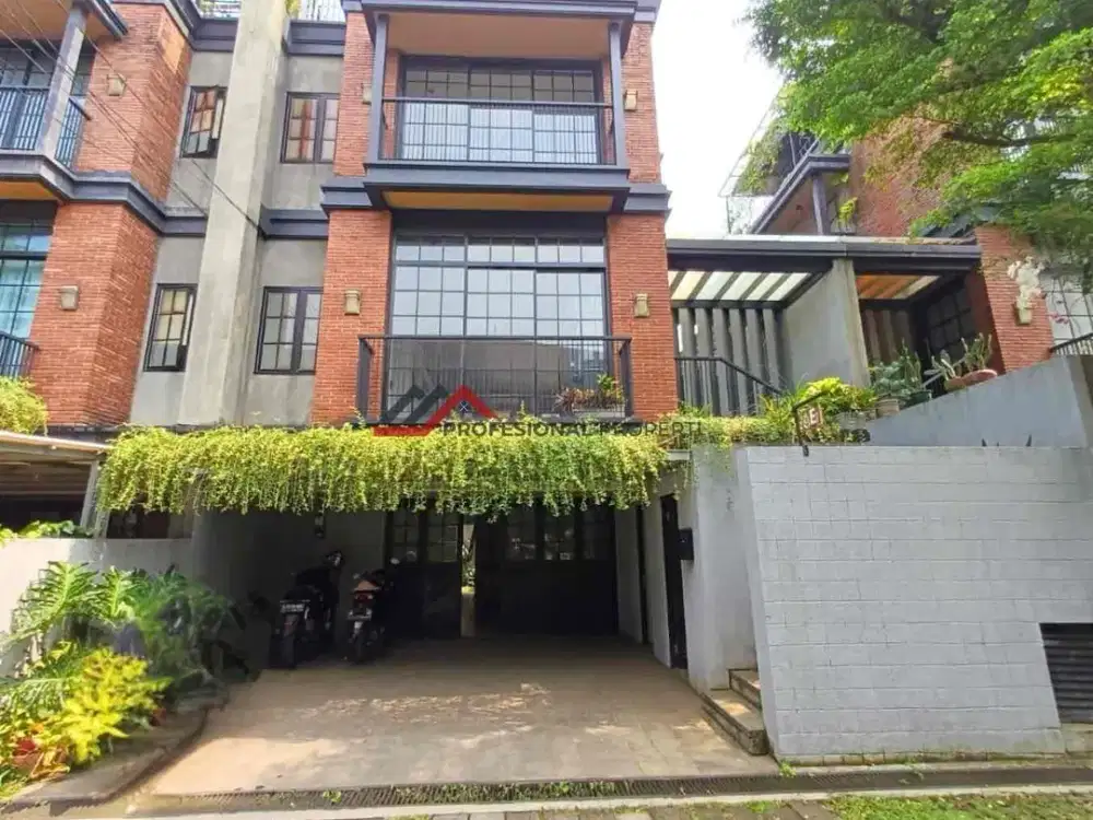 Rumah Bagus Modern Minimalis Dalam Town House Di Cipete