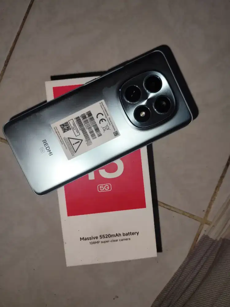 redmi note 15 5g 8/256,baru pakai belum sebulan, garansi panjang,