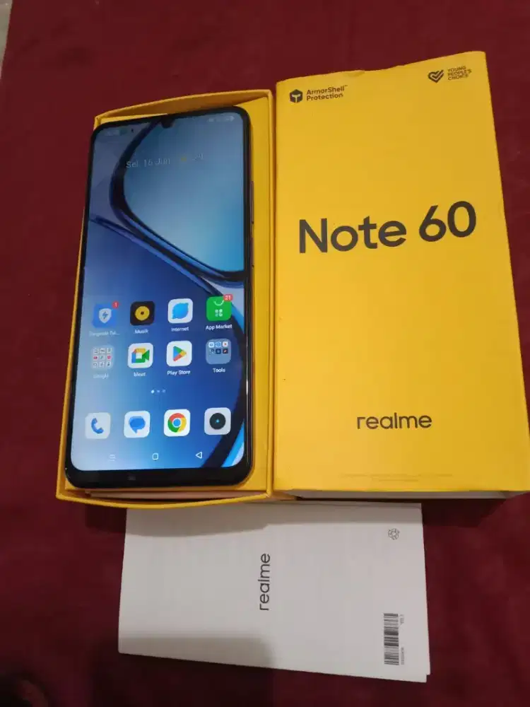 Jual hp realme note 60