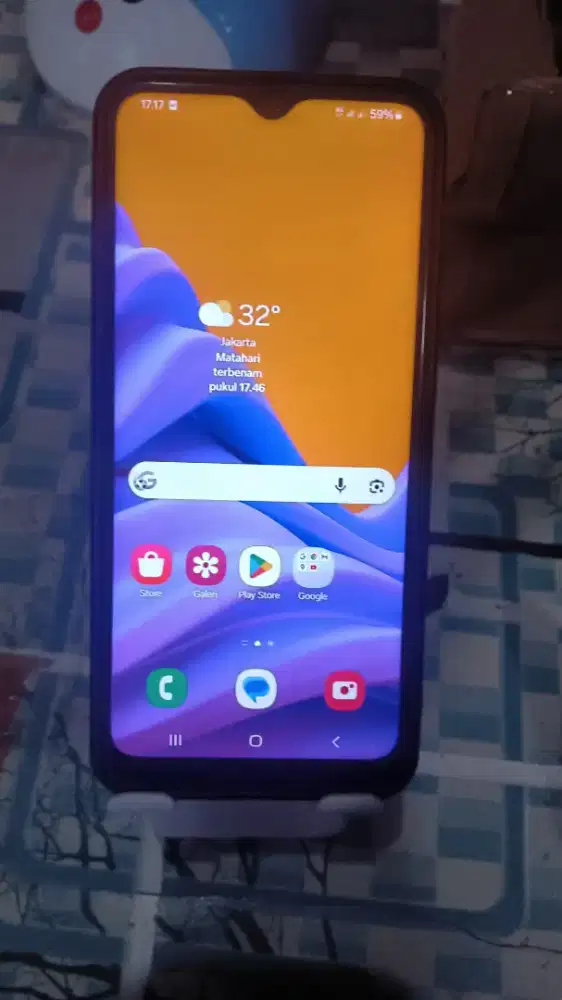 Samsung A04E ram 3+4 Rom 32 4G dual sim card (unit saja)