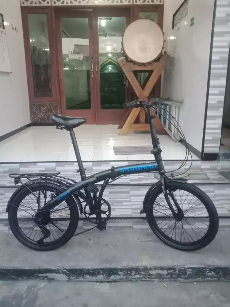 Sepeda Lipat BASIC PHOENIX 6 SPEED CUSTOM BAGUS UK.20 SIAP PAKE,NEGO