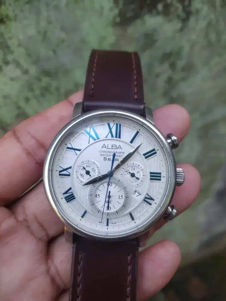 jam tangan ALBA cronograph