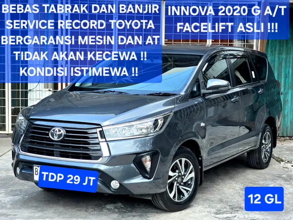Toyota Kijang Innova Reborn 2020 G AT model 2021 V 2019 Q Lux Luxury