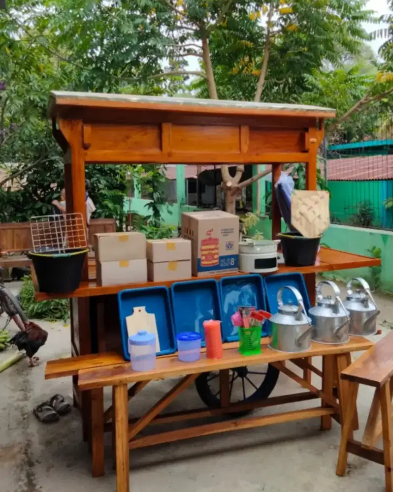 Jual Gerobak Angkringan Murah Meriah