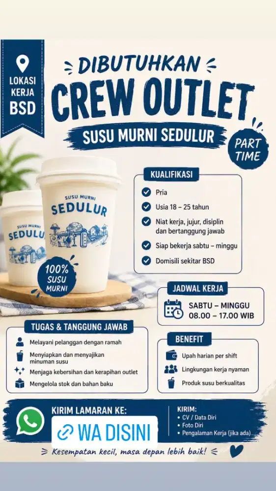 Lowongan Pekerjaan Freelance Khusus Pria