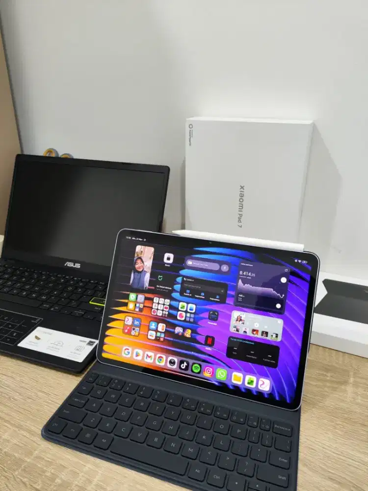 Jual cepat xiaomi pad 7 include pen + keyboard
