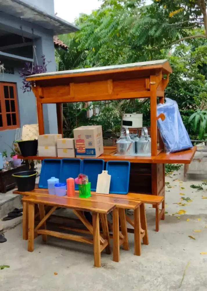 Jual Gerobak Angkringan Murah Meriah