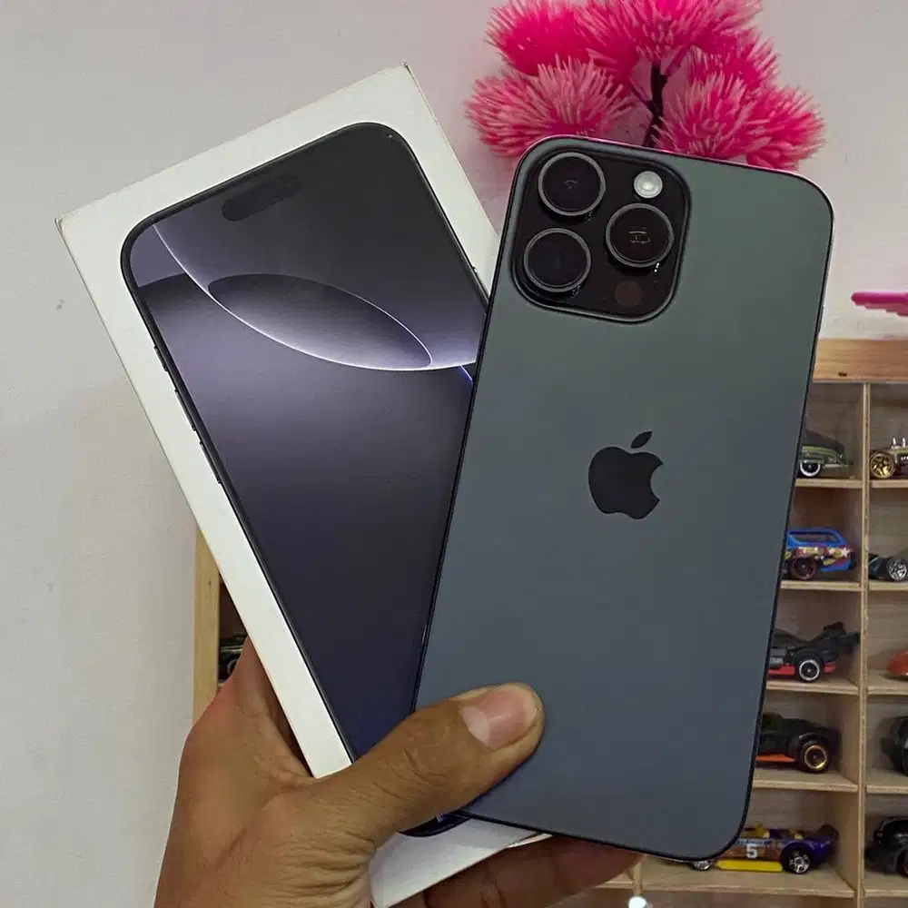 Iphone 16 promax 512 black second mulus iBox