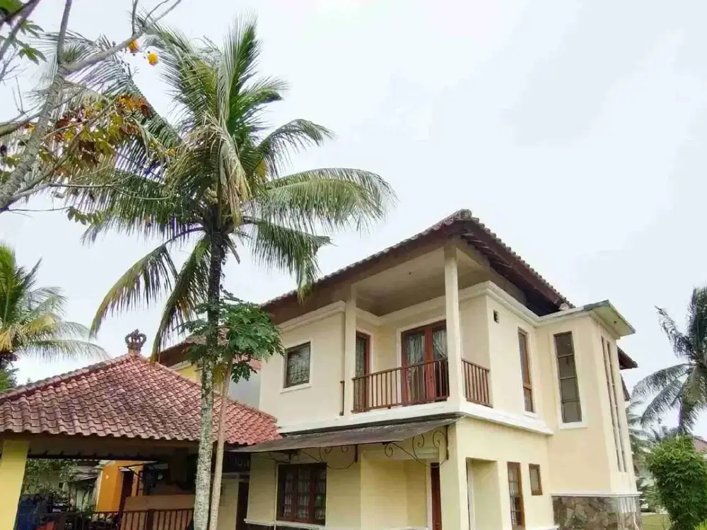 Rumah Mewah Dijual di Rancamaya Bogor Selatan, View Gunung Salak dan Gunung Putri