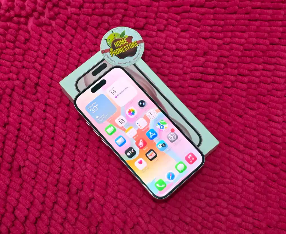 IPhone 15 128Gb Pink Resmi iBox Indonesia Berkualitas