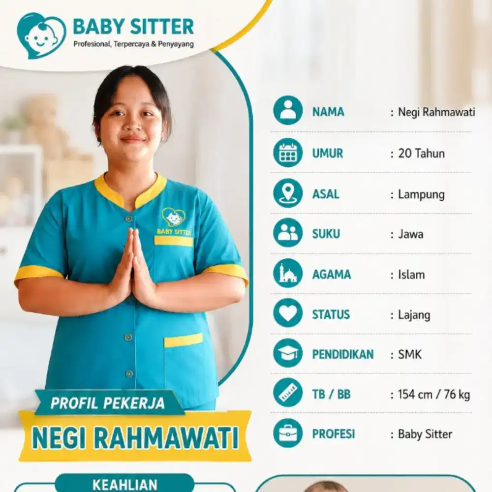 Jasa baby sitter dan Art