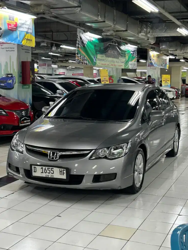 Honda Civic FD1 (1.8cc) 2008 Abu-abu Matic / AT ISTIMEWA BOSS !!!