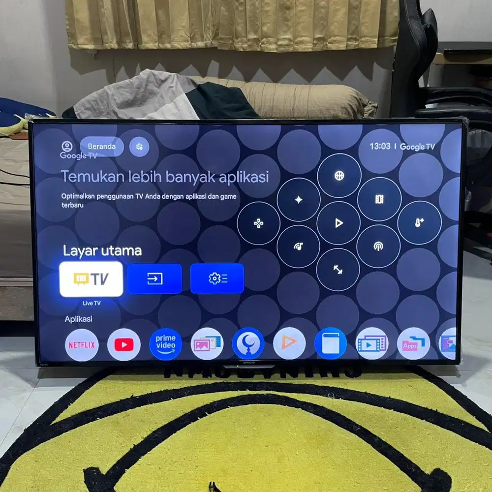 TV Sharp 50inch Aquos Full HD Android 2T-C50EG1I