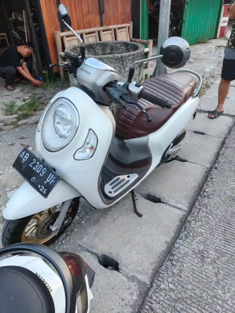 Scoopy keyless THN 2021 plat AB kota