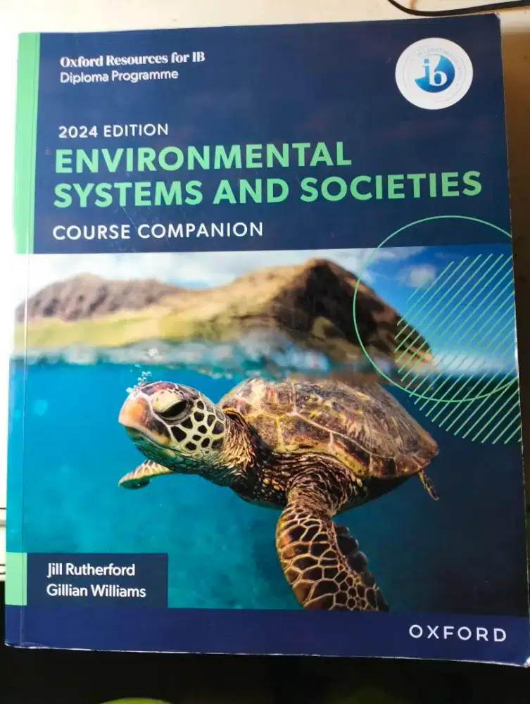 Buku cetak IBDP Environmental Systems and Societies (ESS) Edisi 2024