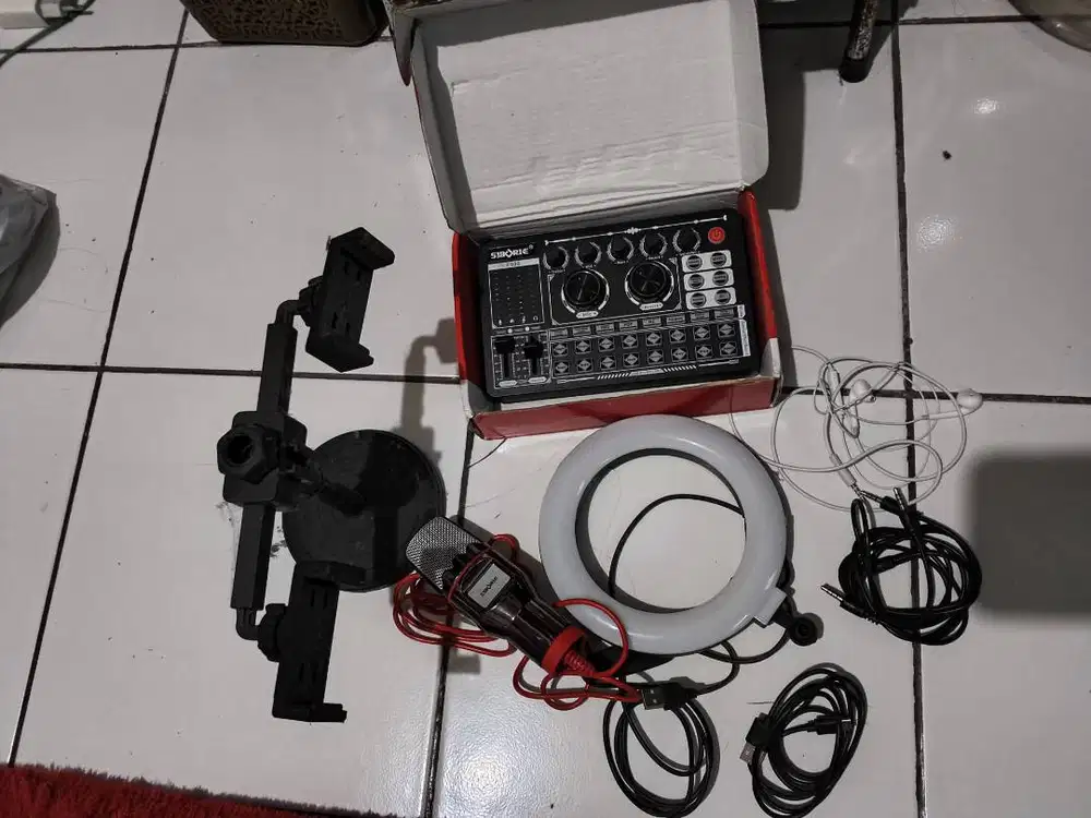 Sound card mixer live tiktok