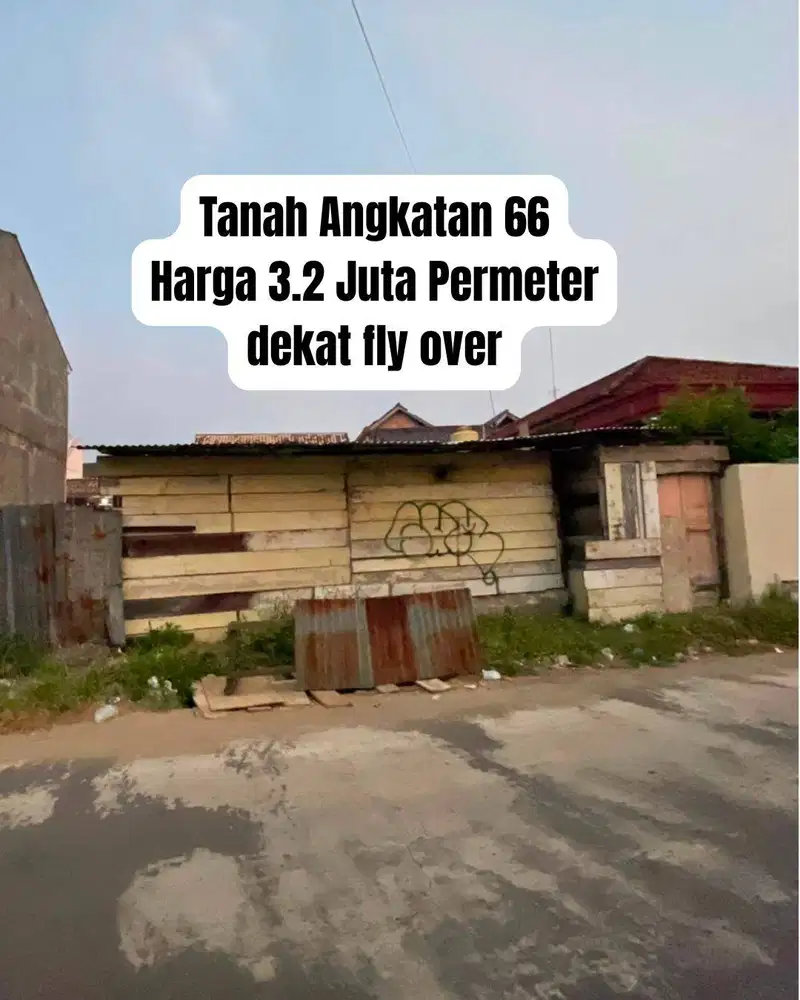 TANAH JUAL CEPAT ANGKATAN 66 PALEMBANG