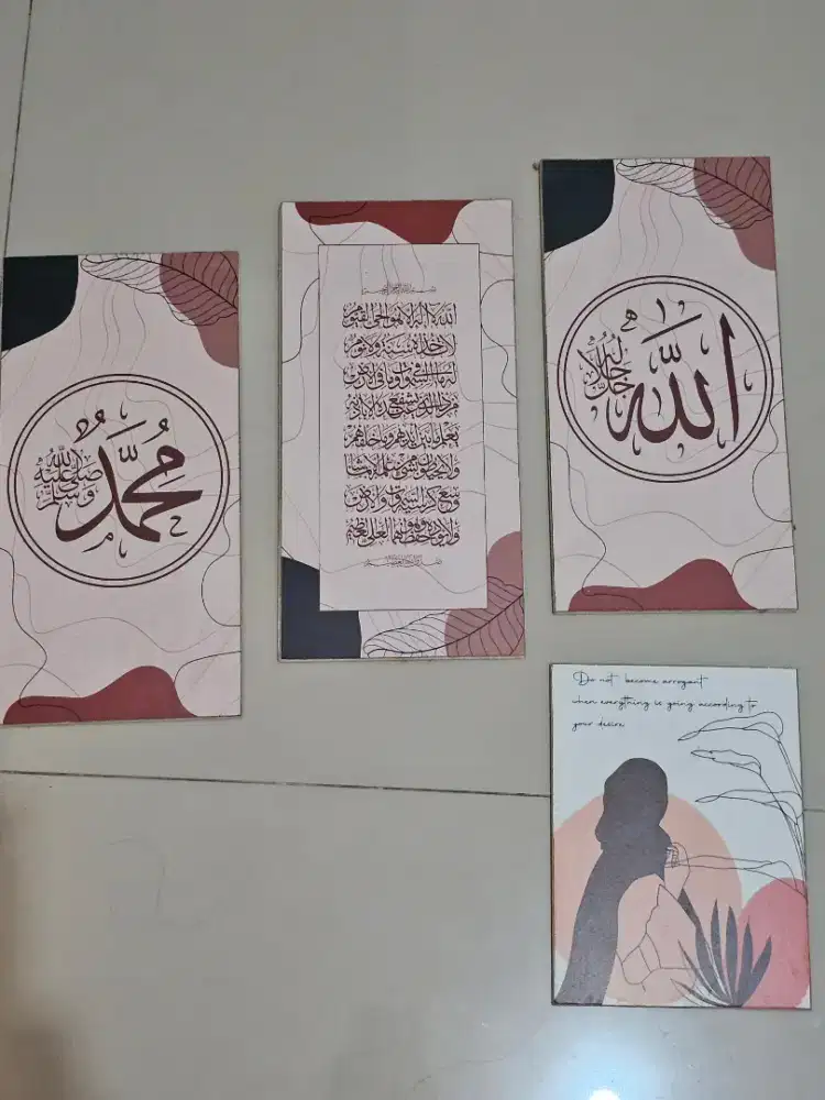 Kaligrafi/Hiasan Dinding (take all)