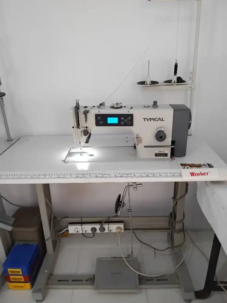 Mesin jahit Typical GC 6158 MD2. Rp. 4,9 JT.