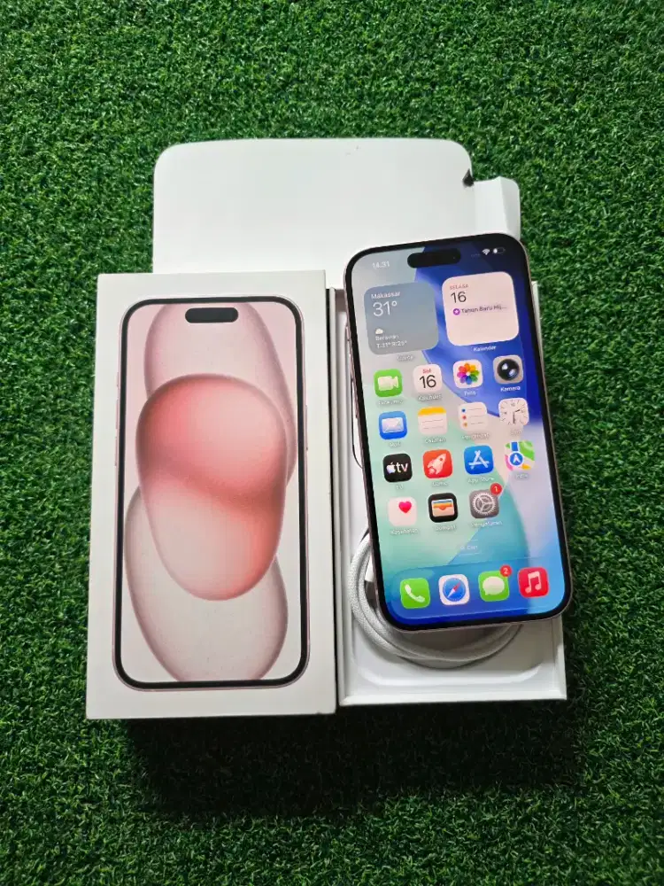 IPhone 15 128gb Pink IBox Mulus Normal