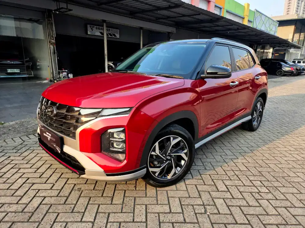 Hyundai Creta Prime AT Red on black Sunroof NIK 2022 KM50rban Record