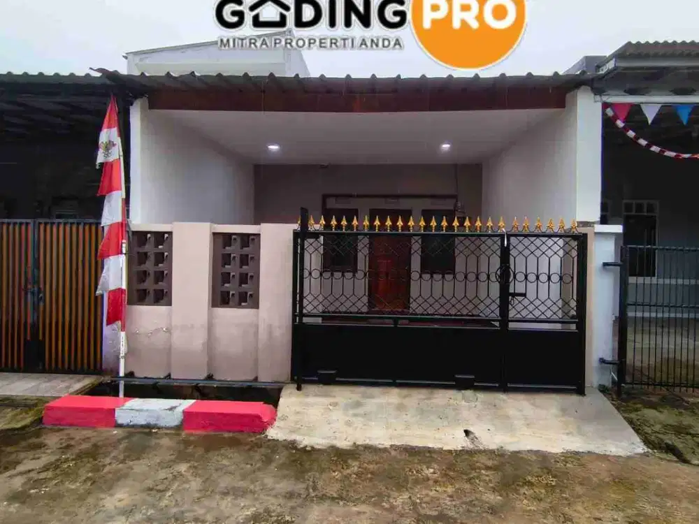 JUAL RUMAH PURI NIRWANA 3 CIBINONG SHM BANGUNAN RAPI SIAP HUNI FULL RENOV