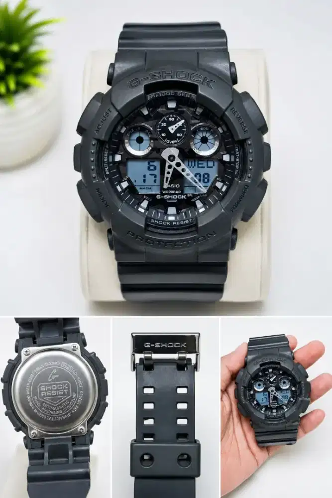 Casio G-Shock GA-100 Original Analog Digital