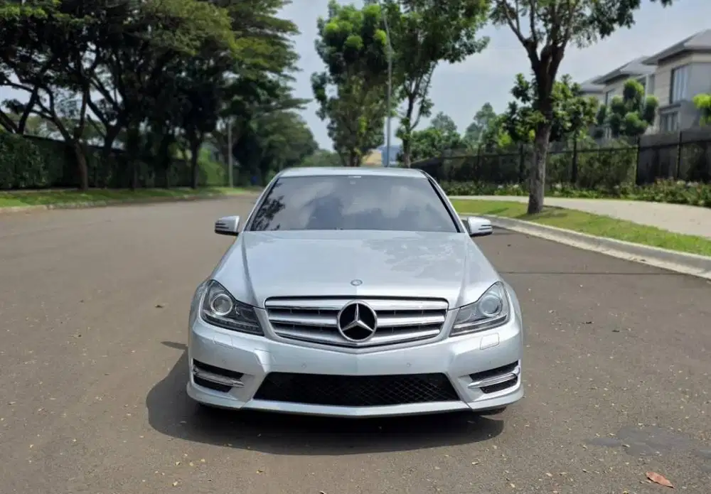 mercy c250 amg at w204 th 2012 km 40rb asli full original