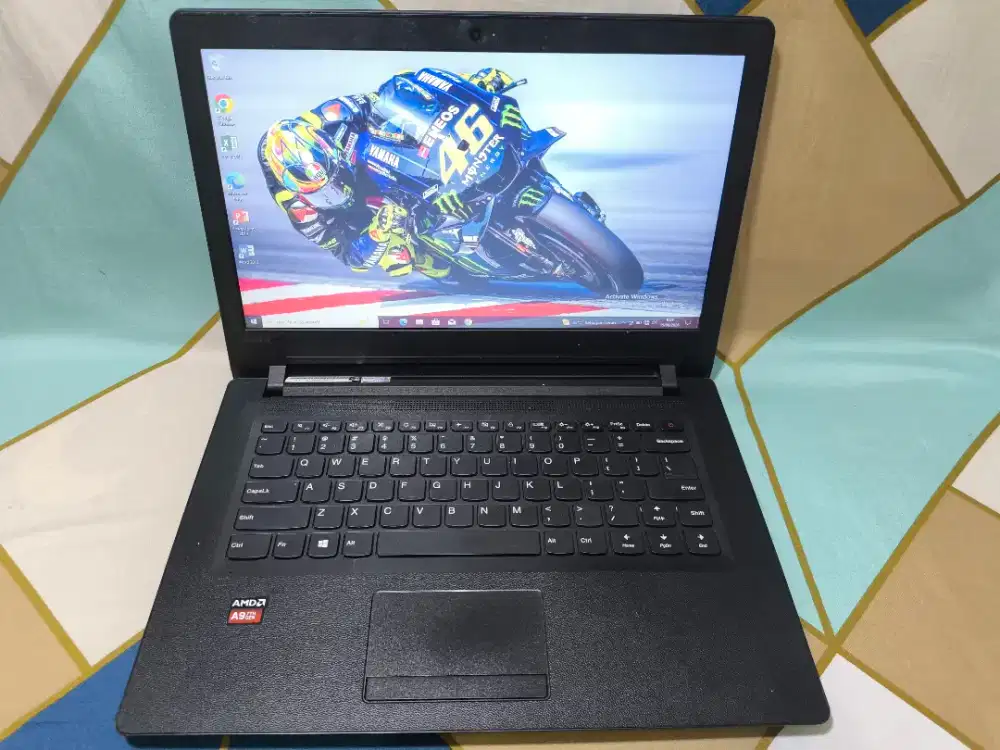 Laptop Lenovo Ideapad 110 ram 4gb SSD 128gb amd a9-9400 Radeon r5