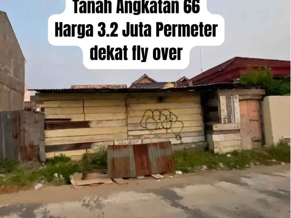 JUAL TANAH TINGGI BEBAS ANGKATAN 66 PALEMBANG