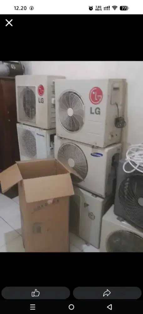 penampong AC bekas