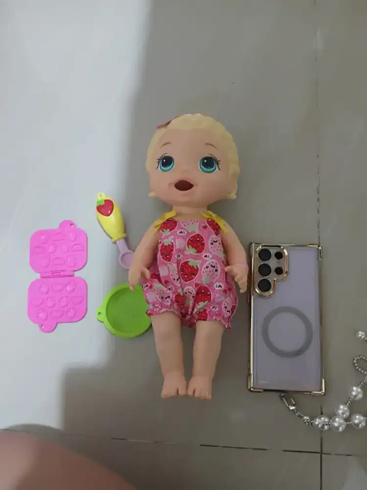 ELC Baby Alive Super Snacks Snackin' Lily doll ,Bisa makan dan pup