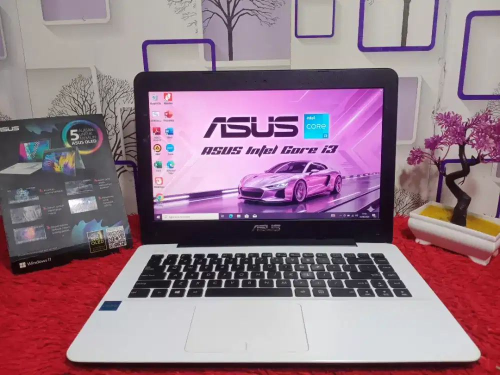 Laptop Asus Core i3 siap pakai