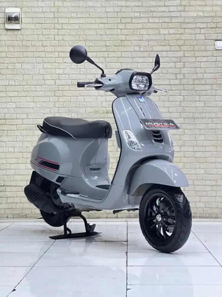 TERFAVORIT‼️Vespa S125 Iget Facelift 2023 Grey Avio - mustika