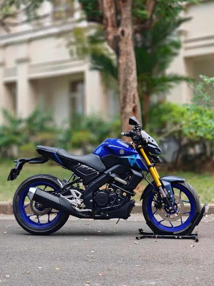 YAMAHA MT15 2022 BIRU KM LOW PAJAK HIDUP KAYAK BARU