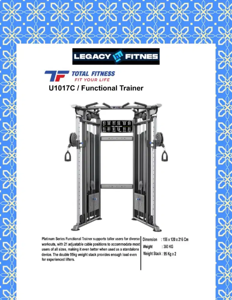 Alat fitnes Comercial Functional Trainer Evost // BVE-751