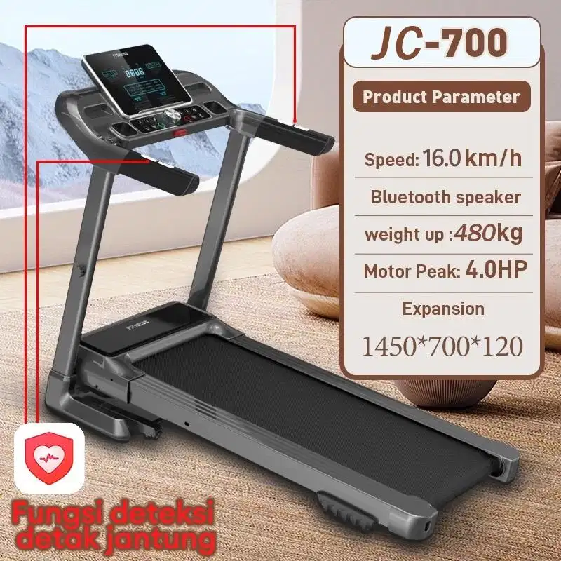 Treadmill Lipat Portable