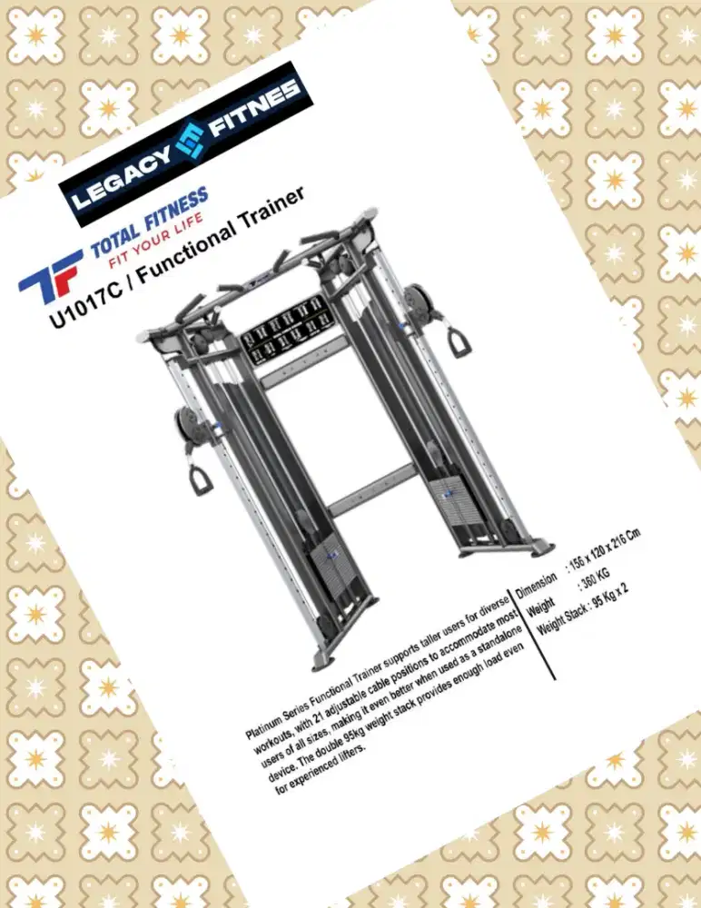 Alat fitnes Comercial Functional Trainer Evost // BVE-751