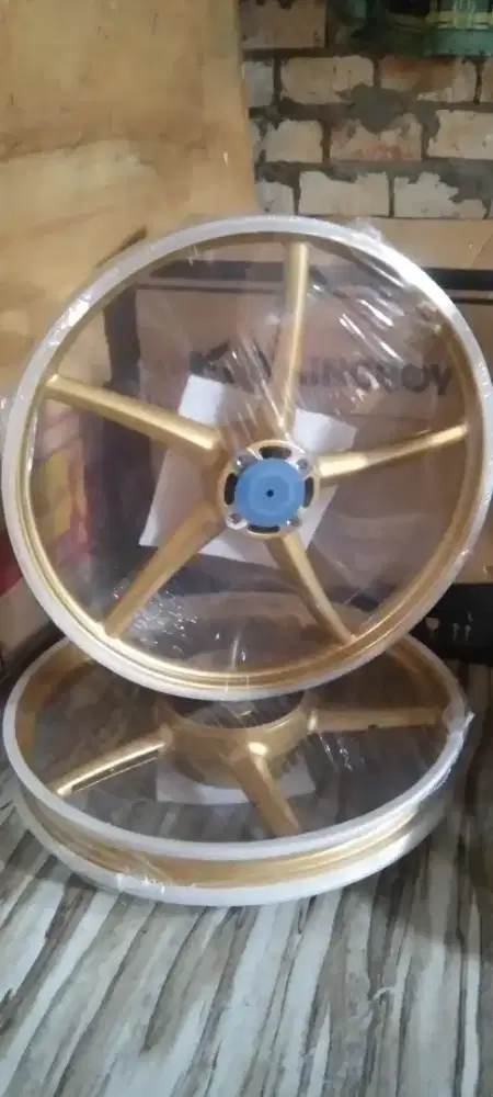velg sanca p5 gold copy rcb , untuk all mx old , juviter z1 , vega zr