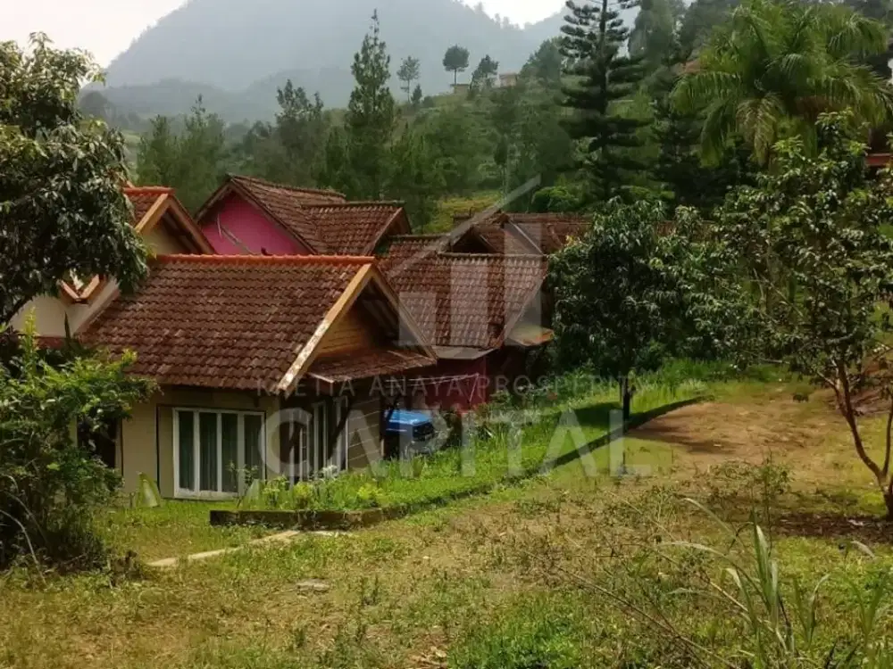HITUNG TANAH SAJA VILLA LOKASI DI CIWIDEY ASRI DAN SEJUK