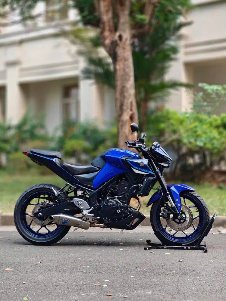 YAMAHA NEW MT25 BIRU 2022 KM LOW PAJAK ON SIAP GAS JAUH