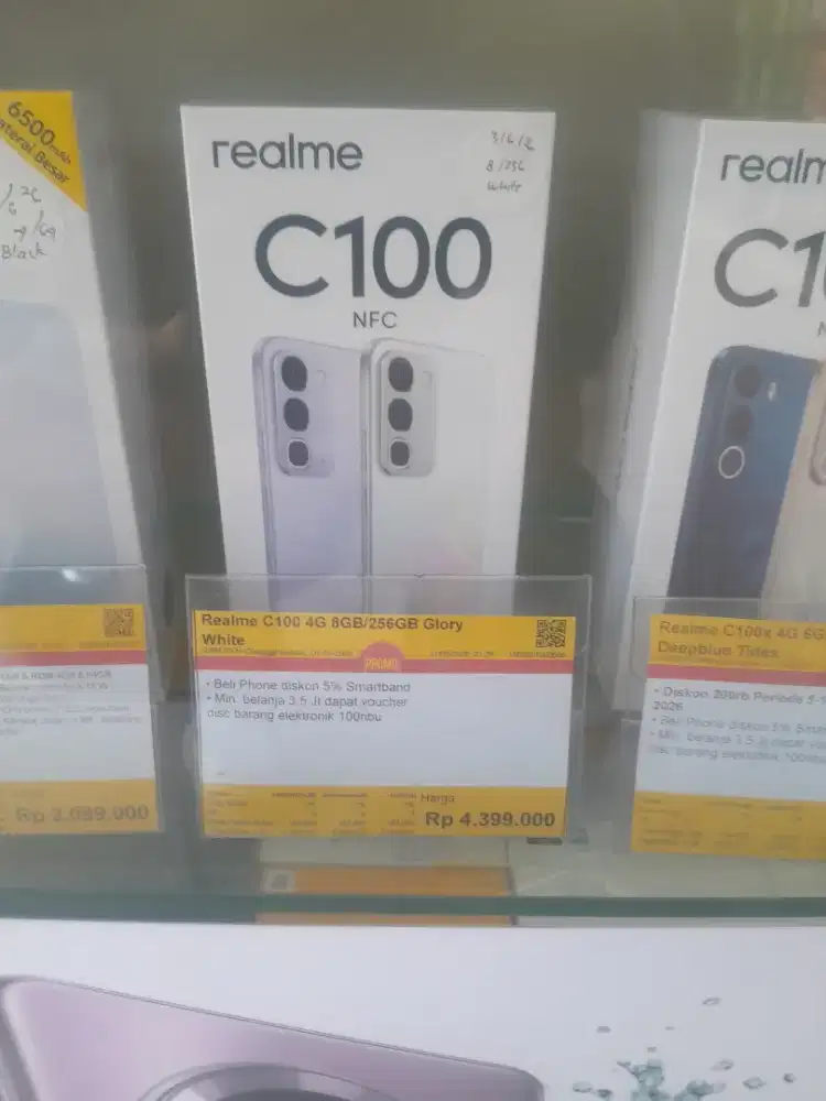 Realme c100 4g 8 gb /256gb