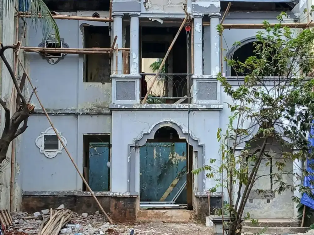 Dijual rumah under renovation dalam cluster idaman di legenda wisata cibubur