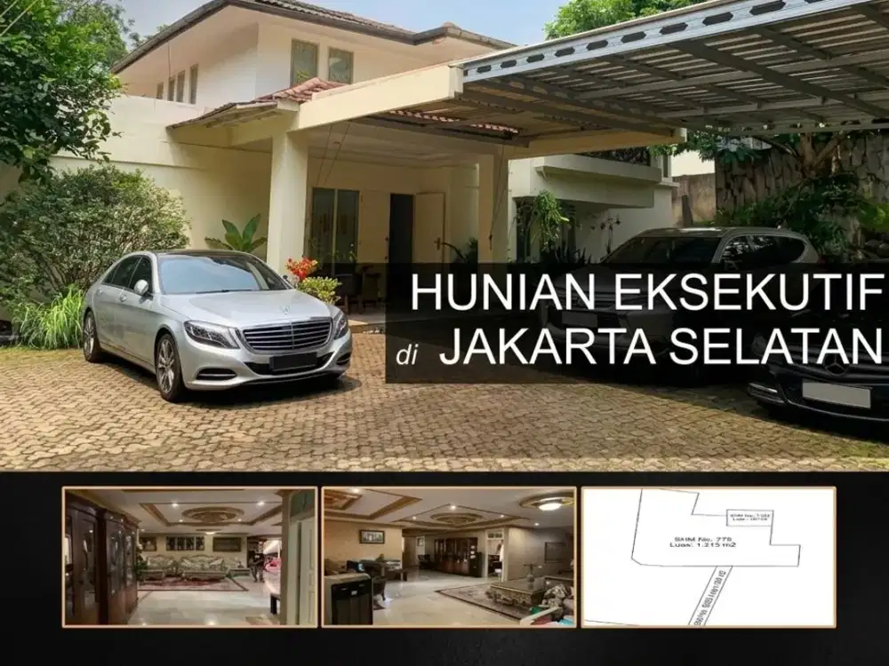 Dijual Lelang Murah Rumah Bagus Strategis di Area Ragunan Pasar Minggu Jakarta Selatan