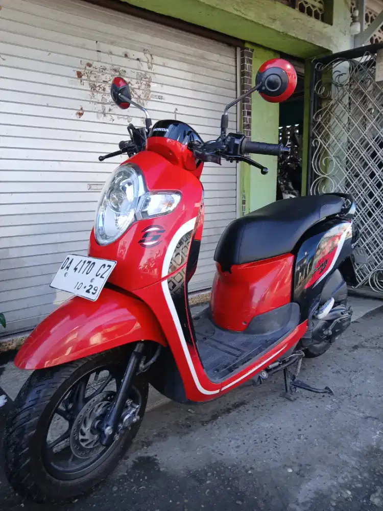 Scoopy Sporty,Km Rendah