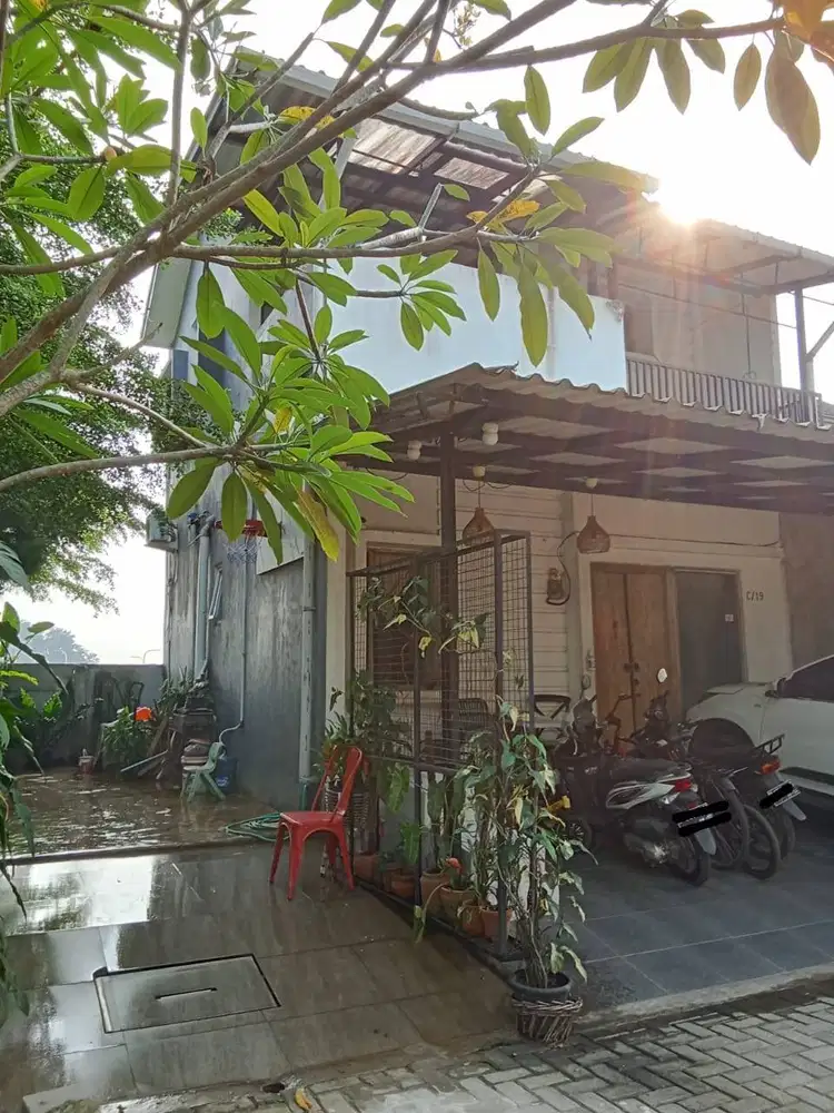 Jual Rumah Murah semifurnish 5 menit stasiun cisauk dekat bsd komplek