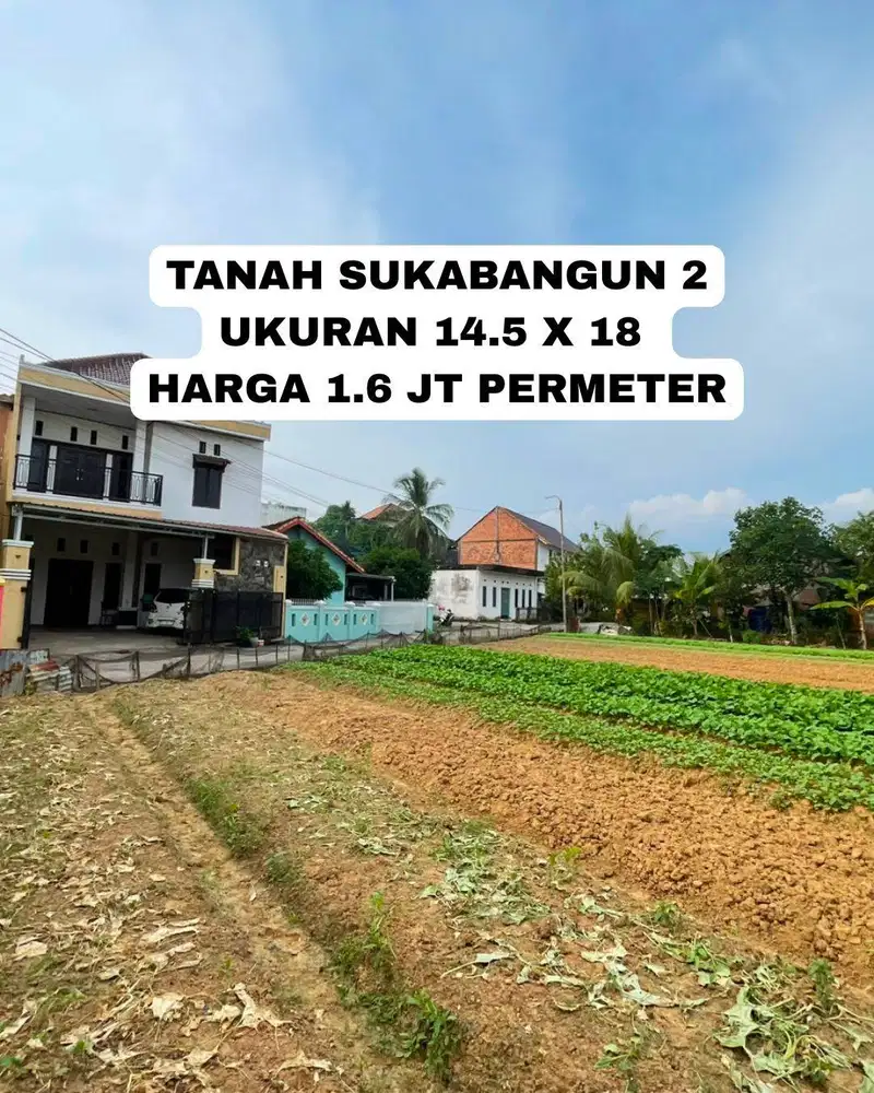 jual tanah sukabangun 2 harga promo