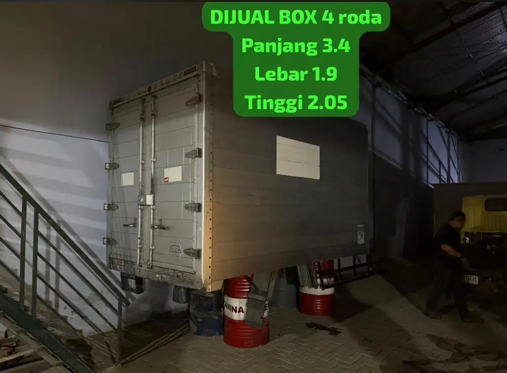 Box almunium canter colt dll 4 roda short