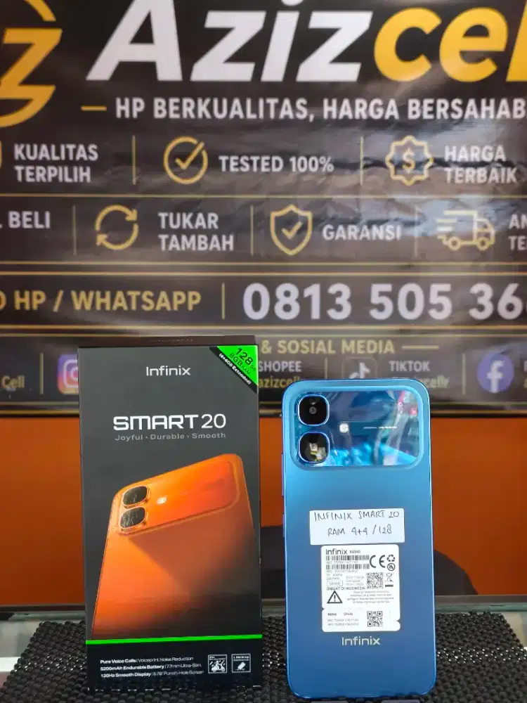 INFINIX SMART 20 RAM 4+4/128
