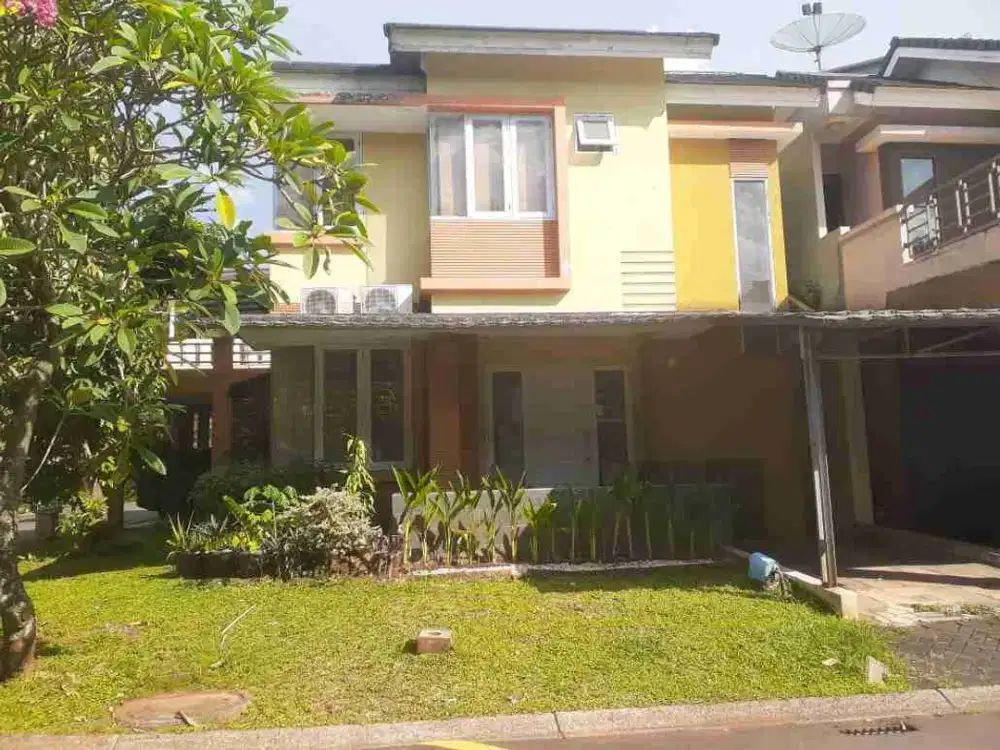 DIJUAL RUMAH 2 LANTAI DI CLUSTER NEO CATALONIA ,ENB255,